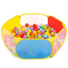 Large Kids Ball Pit Tent for Indoor Outdoor Play - Zipper Storage Bag Included