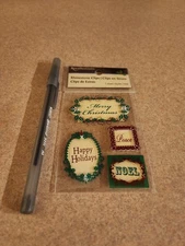 Recollections~Holiday Greetings~Dimensional Stickers