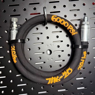 1/4  Hydraulic Hose Assembly - #4 JIC Male End x Female JIC  End   6000PSI