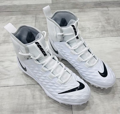 Nike Force Savage Varsity 2 Black/White Football Cleats. Mens 9 