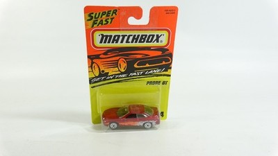 1995 Super Fast Matchbox Red Probe GT #44