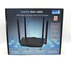 Juplink RX4-1800 WiFi 6 Router Black Mesh Dual-Band 1800Mbps