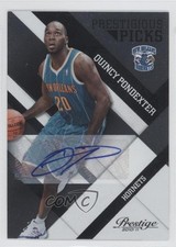 2010 Prestige Prestigious Picks Black Signatures /249 Quincy Pondexter Auto 0c2