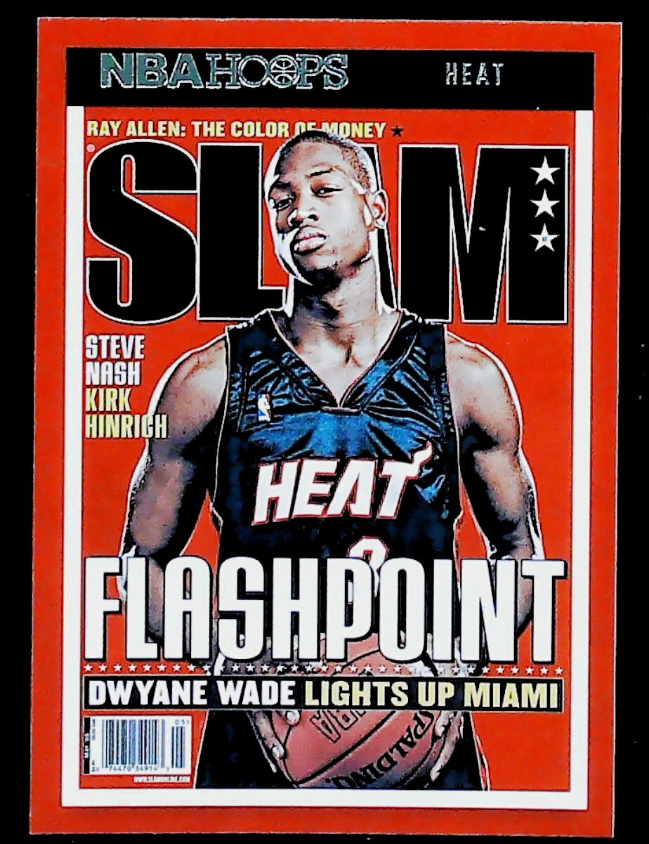 2021-22 Hoops #SLAM 87 Dwyane Wade Slam