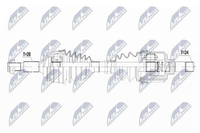 Original NTY Antriebswelle NPW-PE-021 für Peugeot