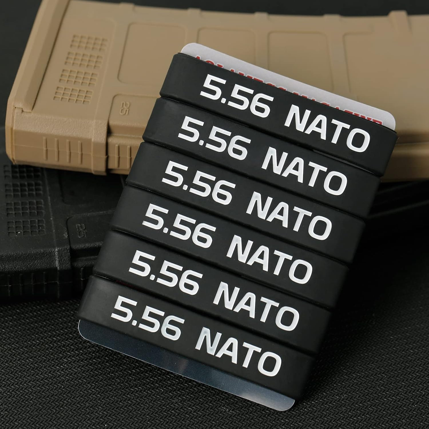 5.56 Magazine Marking Band 6 Pack