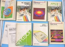 The "Apple II Reference Manual And 6 More Books, Pascal, AppleSoft, Basic, Fort.