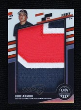 2026 Stars & Stripes Prizm Jumbo Materials Jersey Number 3/9 Luke Armijo 4jk