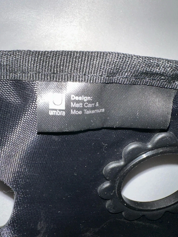 UMBRA Black Scarf  And Belt Closet Organizer - Image 2 of 3