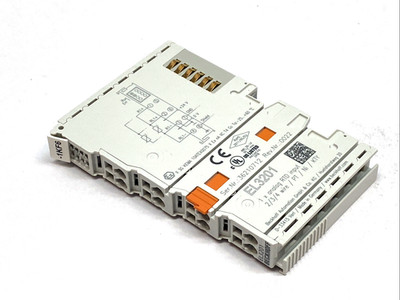 Beckhoff EL3201 1-Channel Analog Input Terminal RTD Pt100 RTD 16 Bit 4-Wire