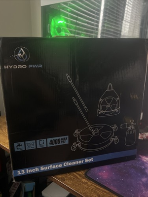 #ad HYDRO PWR 13 Inch Surface Cleaner Set $55.99