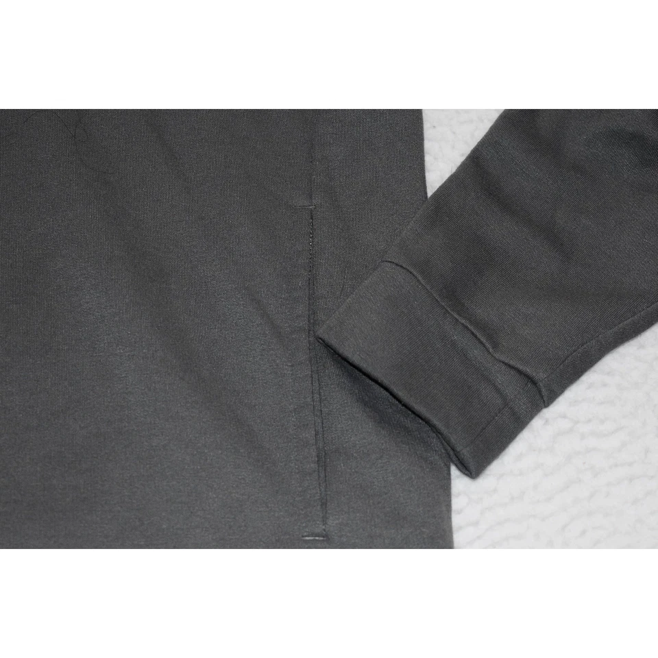 Adidas Sudadera con Capucha Pullover Mujer Talla Pequeña Gris Bolsillo Frontal Mezcla de Algodón Foto 4 de 4