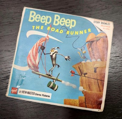 vintage The Road Runner viewmaster reels disney