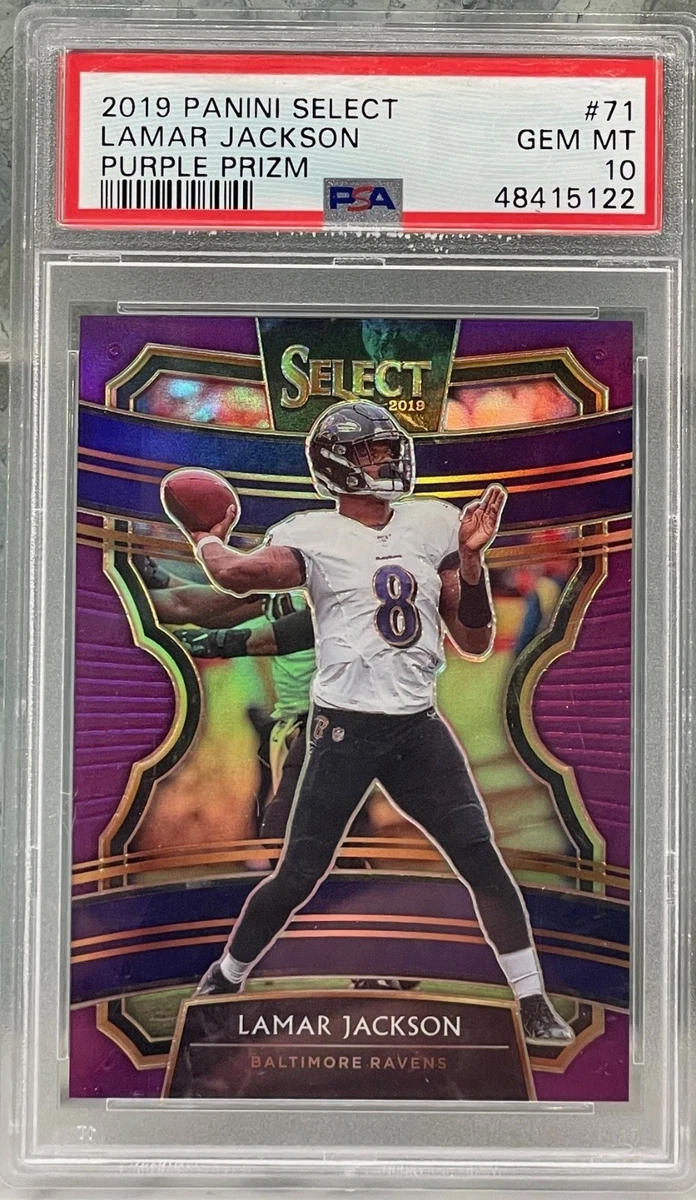 Lamar Jackson Football Serial Numbered Sports Trading Cards