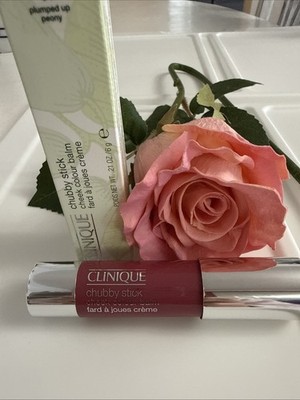 Clinique Chubby Stick Cheek Colour Balm Cream Stick Blush - 04 Plumped Up Peony