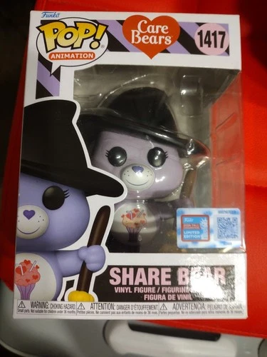 Funko POP! Animation: Care Bears - Share Bear (Witch) #1417 - New York Comic Con