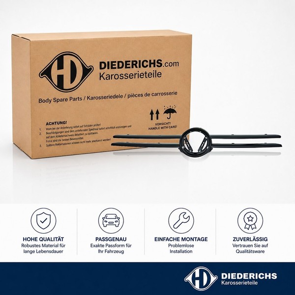KÜHlergitter Diederichs 2213040 FÜR VW KÜHlergrill Frontgrill-image