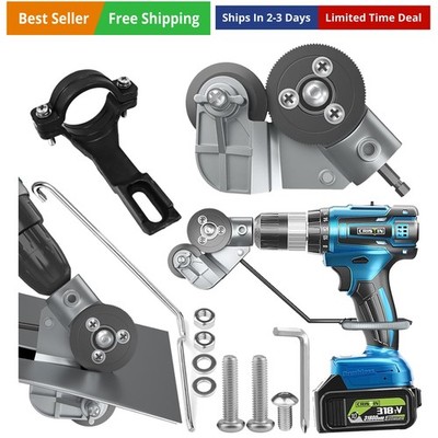 New electric drill metal cutter, sheet metal cutting drill attachment, sheet ...