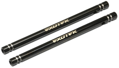 Exotek Team Associated RC10 / 4WD Classic Titanium HD Nose Brace Tubes (2) 2362