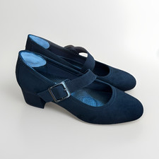 Easy Street Damen Pumps Blau Wildleder EU 37,...