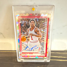 Panini Donruss Optic Derrick Rose Chicago Bulls Red Auto #170 11/25