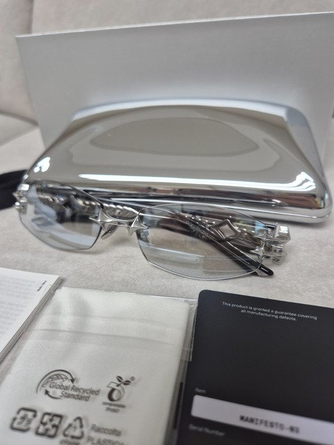 NEW Gentle Monster Manifesto 02 Silver Gray 100% Authentic FAST&SAFE