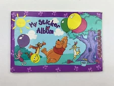 Vintage Sticker Album Sandylion Winnie The Pooh Purple Book