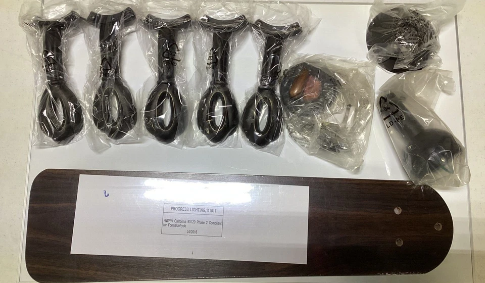 Progress Lighting AirPro Builder Fan 52 in. Matte Black Ceiling Fan - Image 3 of 4