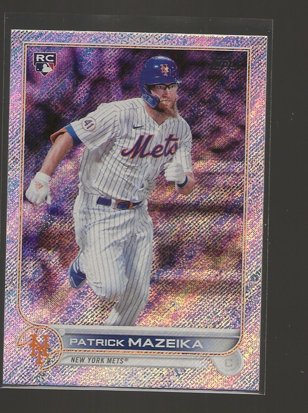 maicaページ 2022 Topps Patrick Mazeika Retail Foilboard /875 #166 NEW YORK
