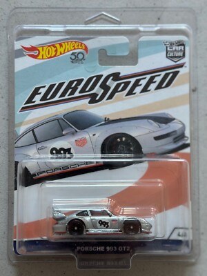 ミニカー HotWheels eurostyle Porsche 993 911 GT2 HOT WHEELS 2016 EURO STYLE PORSCHE 993 GT2 CAR CULTURE LOOSE
