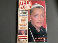 Télé poche 1983 romy Schneider Dalila santana disque poster moto bat 750