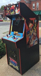 X-MEN VS. STREET FIGHTER BY CAPCOM- LOTS OF NEW PARTS-SHARP-NEW 25" LCD MONITOR