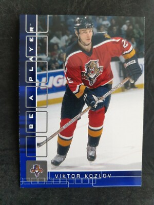 2001-02 BAP Memorabilia Sapphire #259 Viktor Kozlov #003/100
