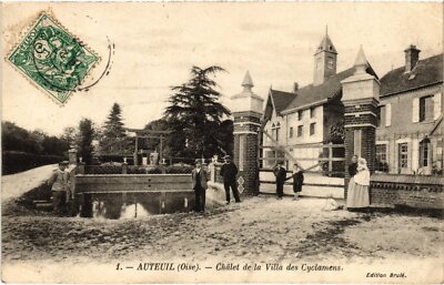 CPA Auteuil Chalet de la Villa de Cyclamens (1186141)