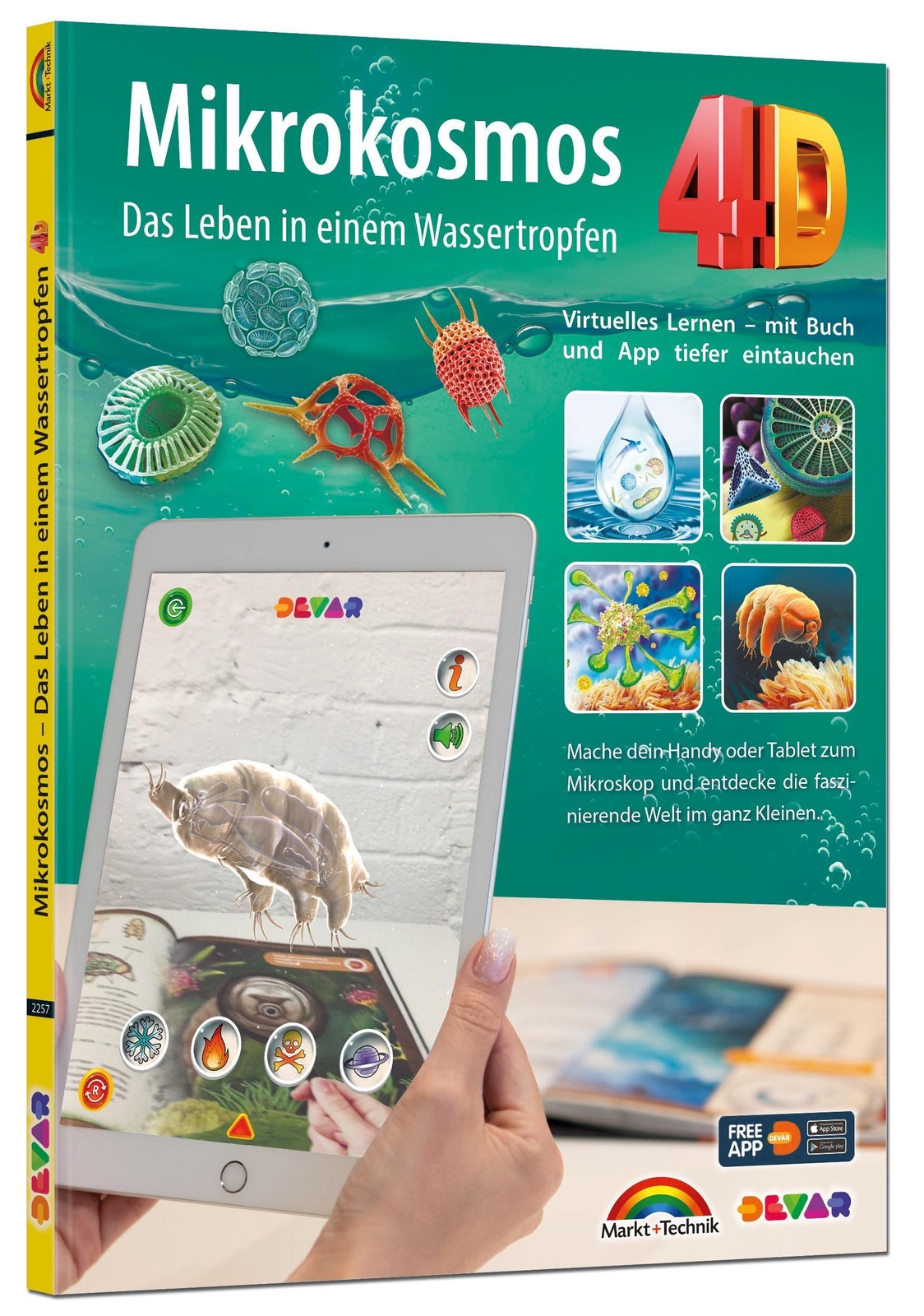 Mikrokosmos 4d - Das Leben In Einem Wassertropfen Mit App Entdecke Die