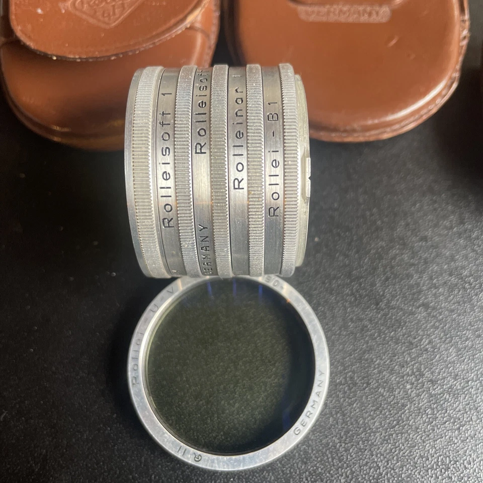 6 Filtre Rollei Rolleisoft 0 1 Rolleinar 1, B1 -0 UV -0,5 r2 Rii Rolleiflex # - Photo 3/4