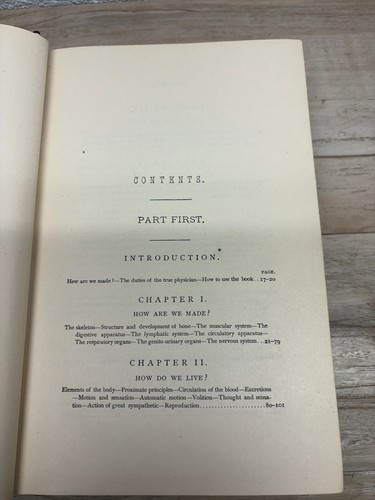 1885 Everybody's Doctor Gunn's New & Improved Hand-Book Of Domestic Medicine - Foto 5 di 24