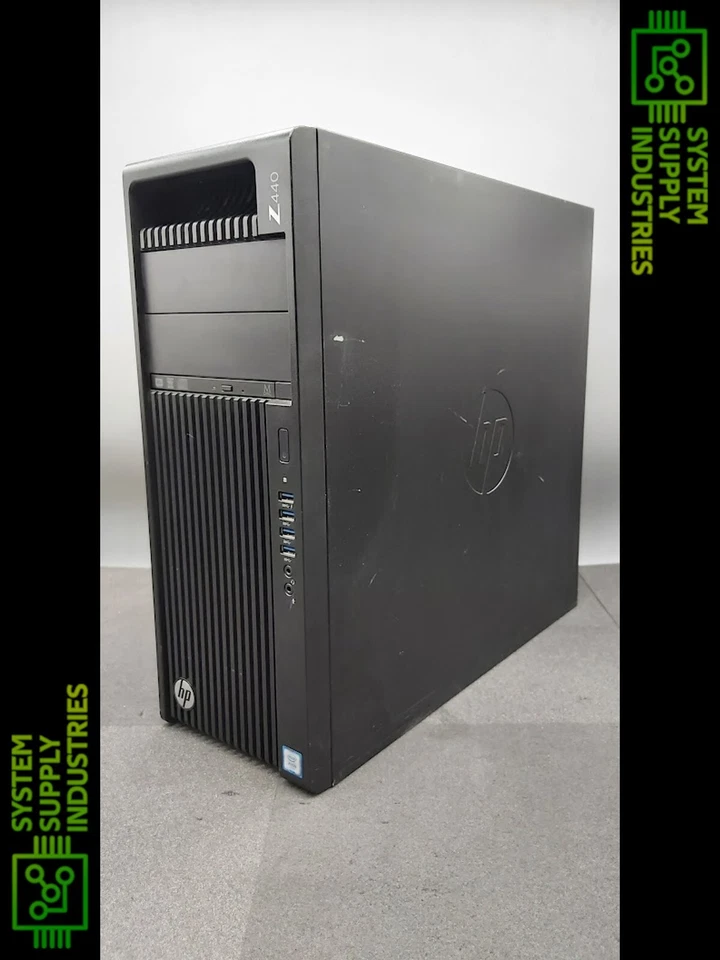 HP Z440 - Intel Xeon E5-1630v3@3.70GHz 4C, 32GB@2133MHz DDR4, 480GB SSD - Image 3 of 3