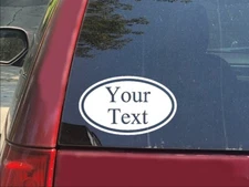 "Custom Text" Decal - Ideal for your Auto, Laptop, etc.  !!FREE SHIPPING!!