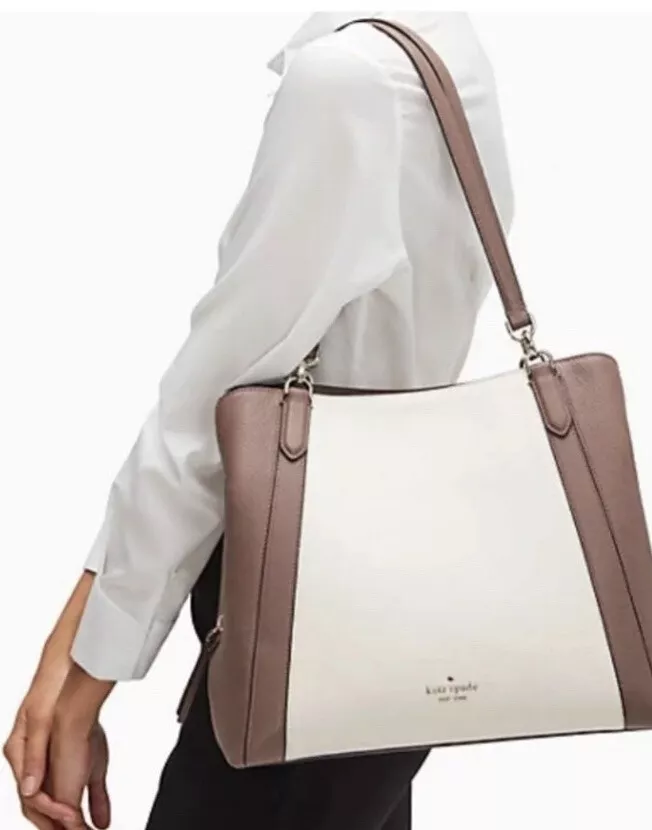 kate spade 429 jackson med triple compartment shoulder eBay