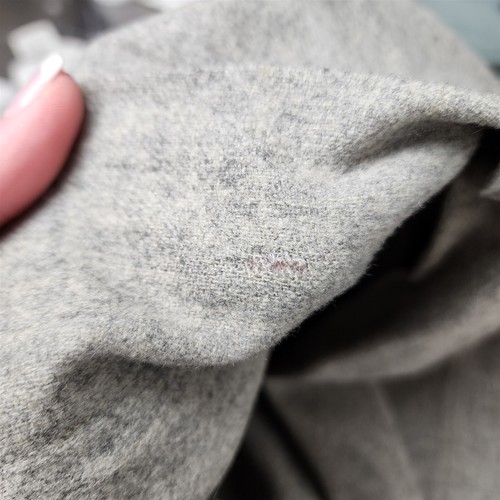 Pantalones de hombre vintage gris plisados de lana con puños 31x29 - Imagen 13 de 13