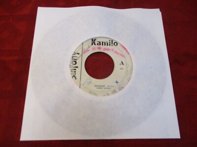 7'' 45rpm KAMILO Camilo Acevedo Siempre Tuyo ~ Por ese Amor Roberto Santamaria
