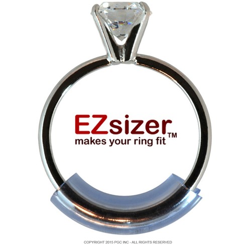 Ring Guard by EZsizer- 6 pack (NARROW) - Ring Adjuster, Ring Size Reducer - Picture 2 of 4