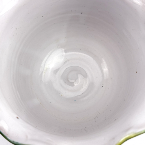 VTG Deruta Keramik Übertopf | Blumenmotiv | Handbemalt | Italien | Ø14cm - Picture 3 of 10