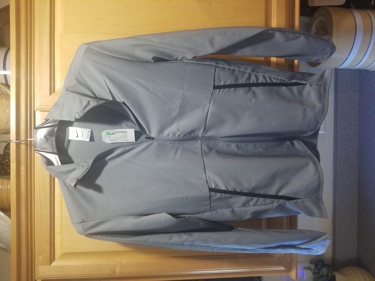 NIKE グレー ジップアップジャケット 短丈 DRY FIT Nike Men's Small Dri-Fit Jacket Full Zip | eBay