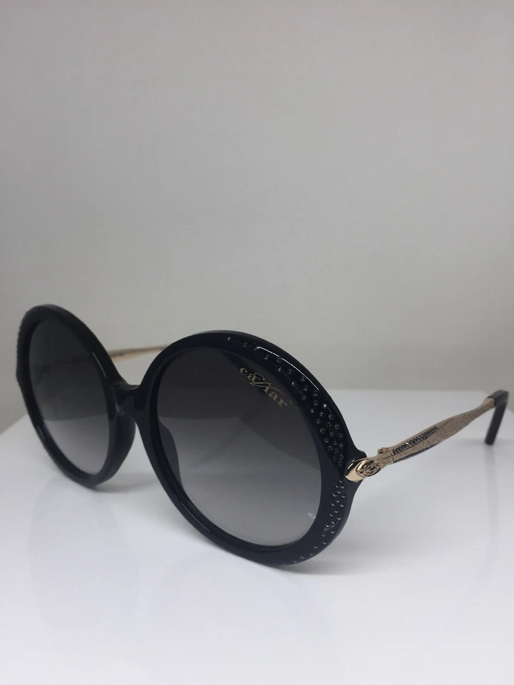 Nuevas gafas de sol Caviar 6871 Mod. 6871 C. 24 negro y dorado con cristales de Swarovski Foto 2 de 4