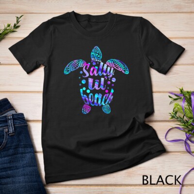 Salty lil beach Turtle T-Shirt Unisex T-shirt