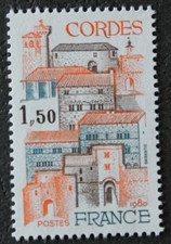 Timbre - FRANCE - CORDES - Neuf ** - YT2081 - 1980