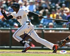 JOAQUIN ARIAS SIGNED AUTOGRAPHED 8x10 PHOTO SAN FRANCISCO GIANTS PSA/DNA