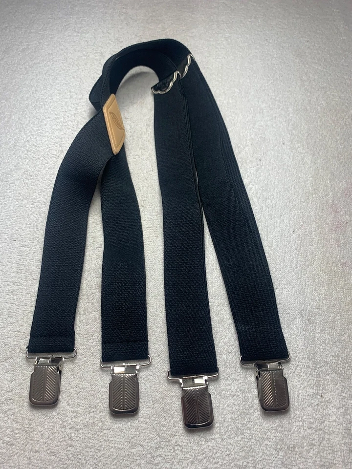 DICKIES MENS SUSPENDERS ALL ELASTIC CLIP ON SUSPENDERS - Image 3 of 4